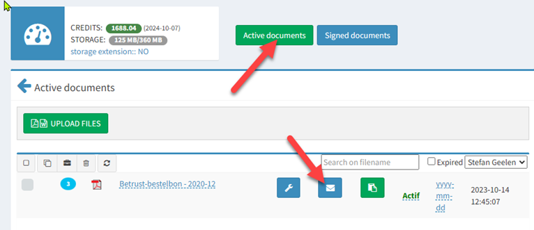 Add workflow of emails to sign documents in a defined order (next part)
