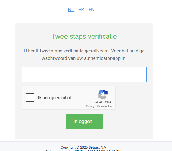 Activeer tweetraps verificatie in uw OK!Sign account