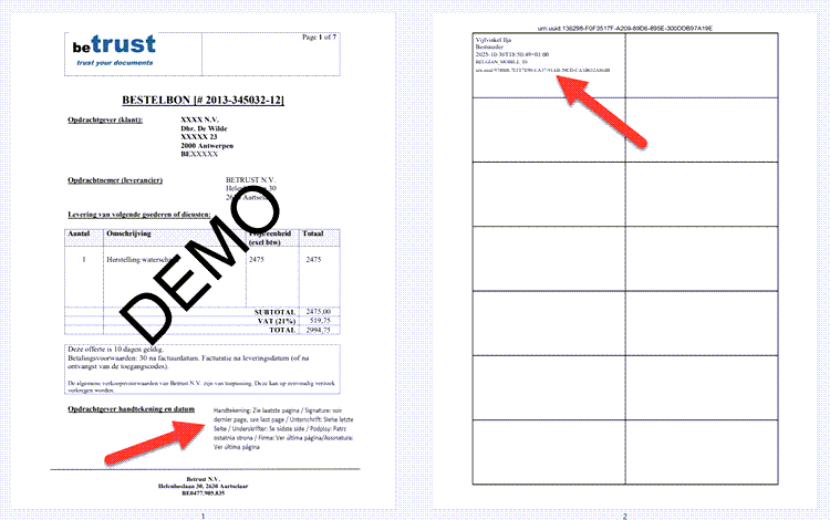 Apposez votre signature sur un document grâce au service de signature électronique Itsme..